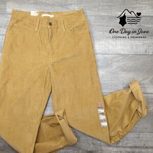 Levi's 94' Baggy Shaping Skinny Capri Corduroy Pants Size 28 (6)
